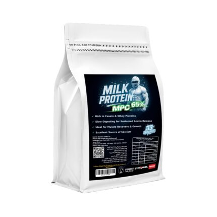 پودر ام پی سی پگاه (MPC Pegah 65%) – پودر پروتئین شیر ۶۵ درصد پگاه بسته‌بندی ۱ کیلویی جیمارکت برای بدنسازی و تغذیه ورزشی